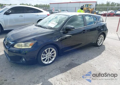 2011 Lexus Ct 200H Premium z USA, uszkodzony, nr VIN JTHKD5BH3B2008533